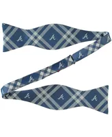 Men's Navy Atlanta Braves Rhodes Self-Tie Bow Tie