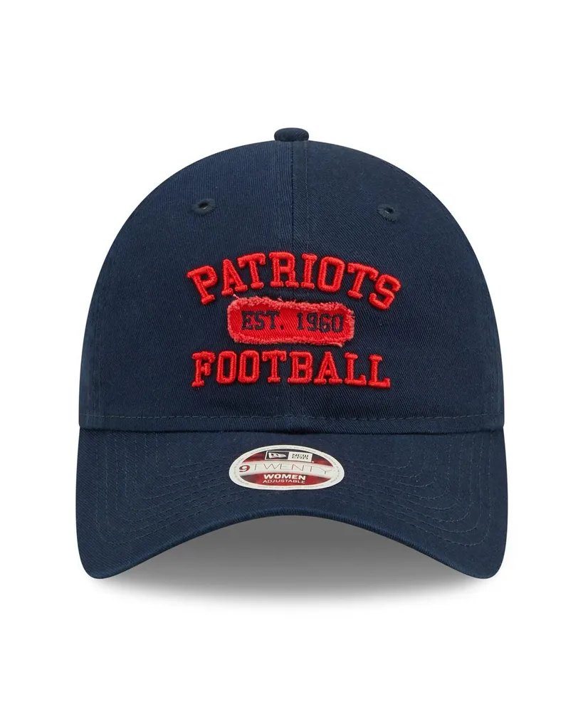 Women's New Era Navy New England Patriots Formed 9TWENTY Adjustable Hat