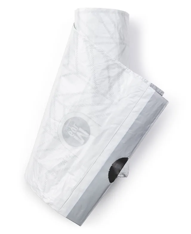 Brabantia Perfectfit Trash Bags, Code H, 13.2-16 Gallon, 50-60 Liter, 120 Trash  Bags