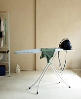 Ironing Board B, 49 x 15" 124 x 38 Centimeter - Solid Steam Unit Holder, 1" 25 Millimeter White Frame