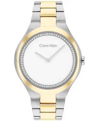 Calvin Klein Women's 2H Quartz Two-Tone Stainless Steel Bracelet Watch 36mm
