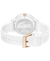 Lacoste Women's L.12.12 Multi White Silicone Strap Watch 38mm