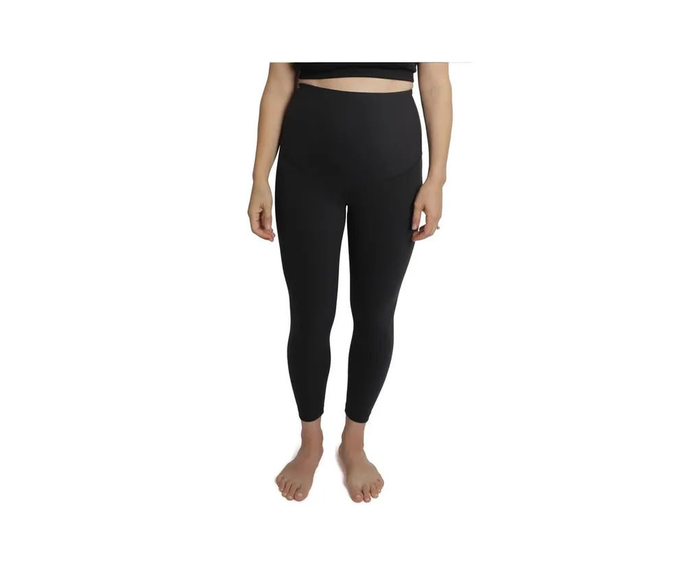 Ingrid + Isabel Women's Maternity Post Active Legging With Crossover Panel