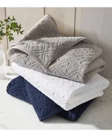 Hotel Collection Micro Cotton Sculpted Tonal Tile Bath Towels