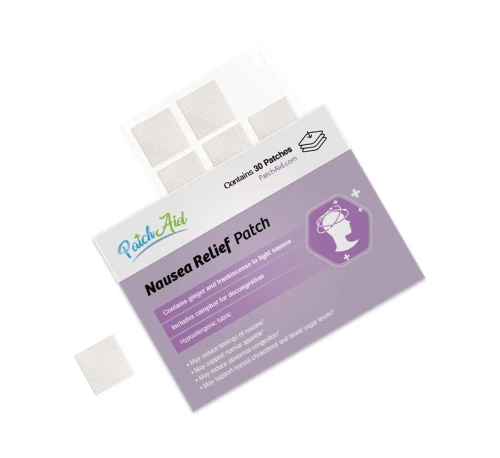 Nausea Relief Patch by PatchAid (30-Day Supply)