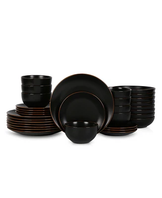 Stone Lain Brasa 32 Pc. Dinnerware Set, Service for 8