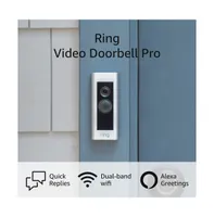 ring Wired Doorbell Pro Satin Nickel