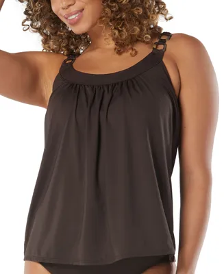 Coco Reef Women's Ultra Fit Embellished-Strap Tankini Top