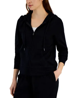 Id Ideology Women's Retro Recycled Full Zip Jacket, Created for Macy's