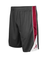 Men's Colosseum Charcoal Alabama Crimson Tide Turnover Shorts