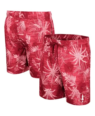 Men's Colosseum Cardinal Stanford What Else is New Swim Shorts