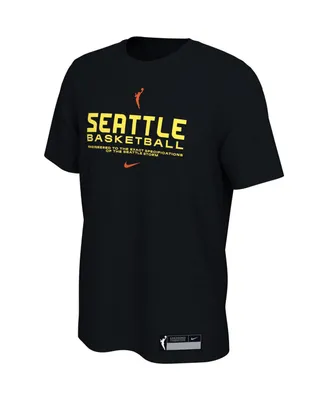 Men's Nike Black Seattle Storm On Court Legend Essential Practice T-shirt