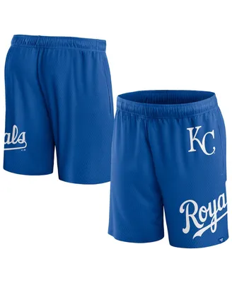 Men's Fanatics Royal Kansas City Royals Clincher Mesh Shorts