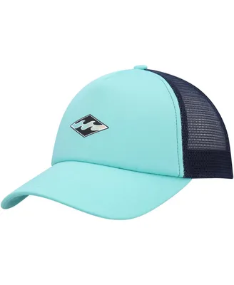 Men's Billabong Aqua Podium Trucker Snapback Hat