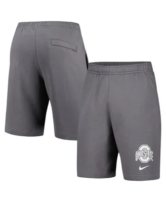 Men's Nike Gray Ohio State Buckeyes Fleece Shorts