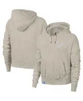 Women's Nike Cream North Carolina Tar Heels Vintage-Inspired Pullover Hoodie