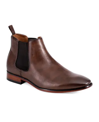 Tommy Hilfiger Men's Sesame Chelsea Dress Boots