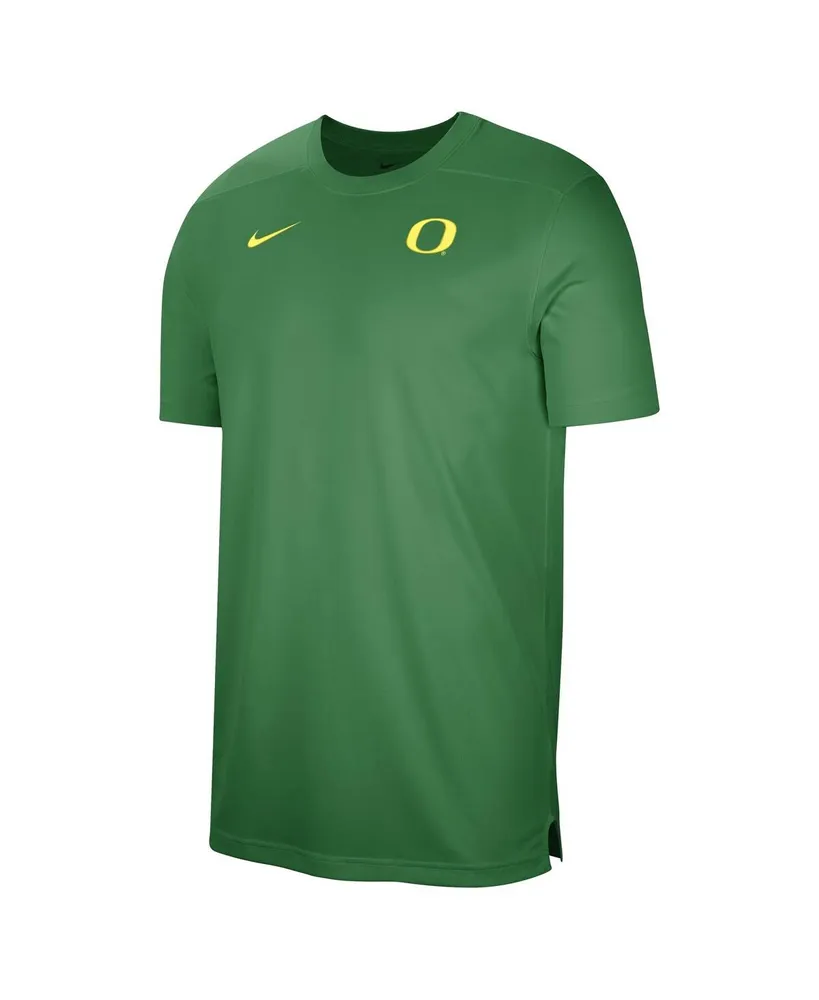 Men's Nike Green Oregon Ducks Sideline Coaches Performance Top