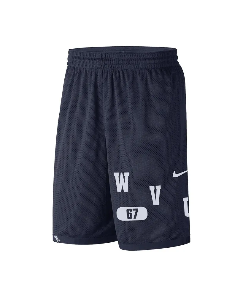 Men's Nike Navy West Virginia Mountaineers Wordmark Performance Shorts