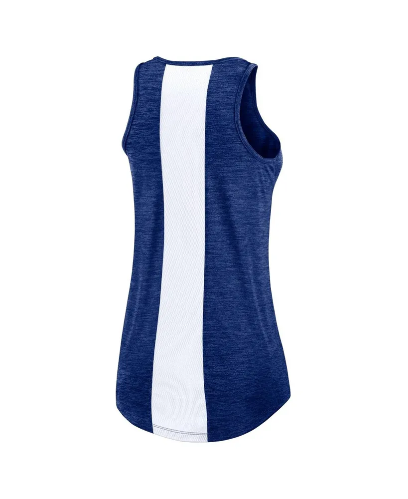 Women's Nike Royal Los Angeles Dodgers Right Mix High Neck Tank Top