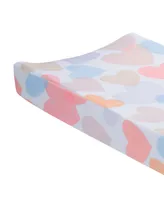 Bedtime Originals Rainbow Hearts Pink/Purple Baby/Infant Changing Pad Cover