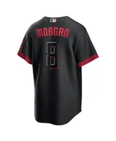 Men's Nike Black Cincinnati Reds Joe Morgan 2023 City Connect Replica Player Jersey