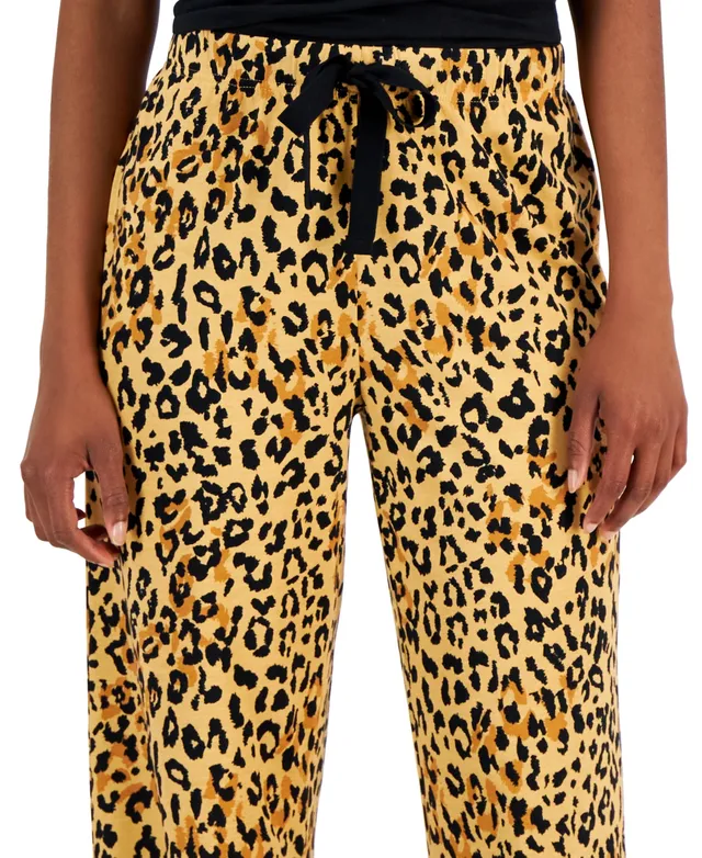 Jenni Women's Printed Wide-Leg Pajama Pants, Created for Macy's