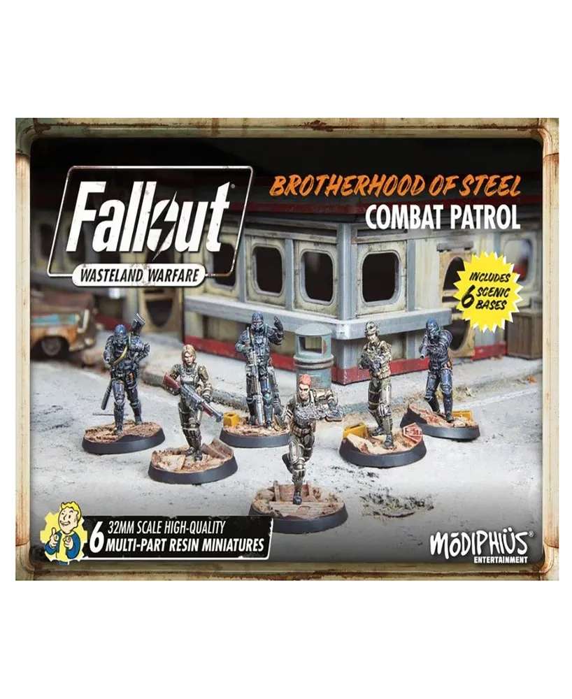 Modiphius Fallout Wasteland Warfare Brotherhood of Steel Minatures