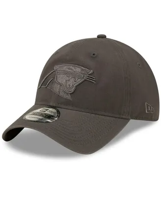 Men's New Era Graphite Carolina Panthers Core Classic 2.0 Tonal 9TWENTY Adjustable Hat