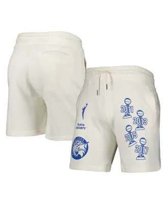 Men's Playa Society Oatmeal Minnesota Lynx Legacy Logo Shorts