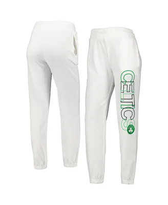 Women's Concepts Sport White Boston Celtics Sunray Pants