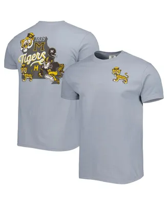 Men's Graphite Missouri Tigers Vault State Comfort T-shirt