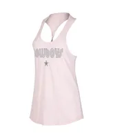 Women's Concepts Sport Pink Dallas Cowboys Radiant Racerback Tank Top