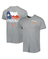 Men's Gray Texas Longhorns Hyperlocal Flying T-shirt