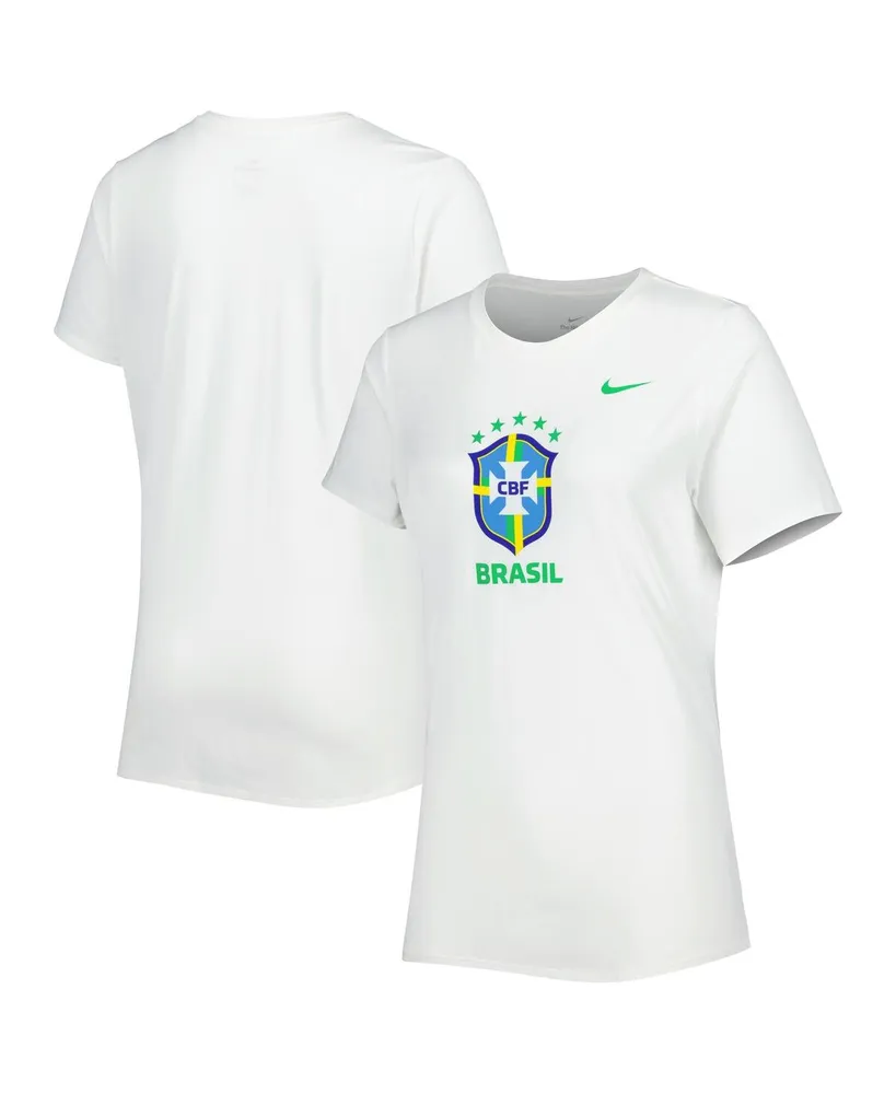 Women's Nike White Brazil National Team Legend Performance T-shirt