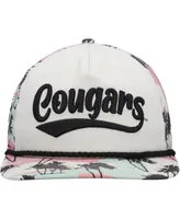 Men's New Era Cream Washington State Cougars High Tide Golfer Snapback Hat