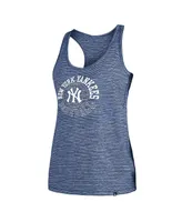 Women's New Era Navy York Yankees Active Racerback Tank Top