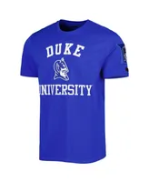 Men's Pro Standard Royal Duke Blue Devils Classic Stacked Logo T-shirt