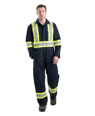 Berne Big & Tall Safety Striped Unlined Coverall