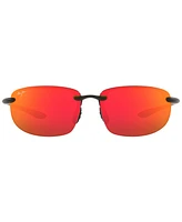 Maui Jim Unisex Polarized Sunglasses, Hookipa Asian Fit