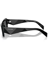 Prada Irregular Low Bridge Men's Sunglasses, Pr 27ZSF