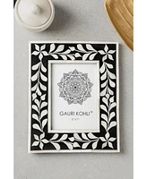 Gauri Kohli Jodhpur Inlay Picture Frame - Black