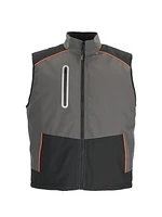 RefrigiWear Big & Tall PolarForce Vest Insulated Winter Vest, Lightweight Cold-Weather Layer