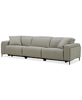 Closeout! Adney 121" 3 Pc Zero Gravity Fabric Sectional with Power Recliners, Created for Macy's