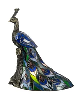 Dale Tiffany Galana Peacock Accent Lamp