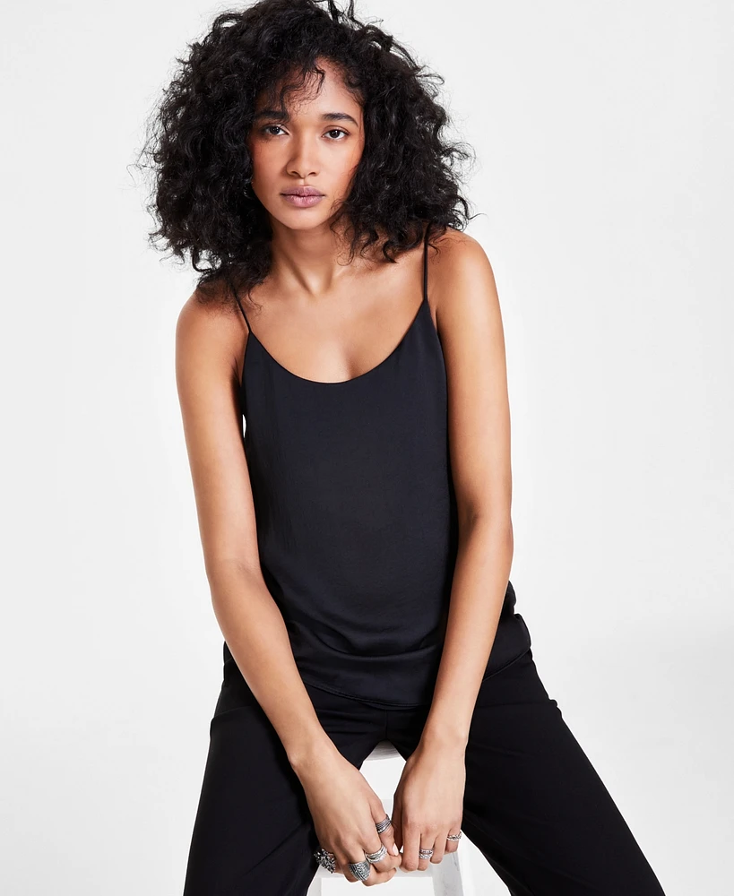 Bar Iii Women's Scoop-Neck Camisole, Created for Macy's