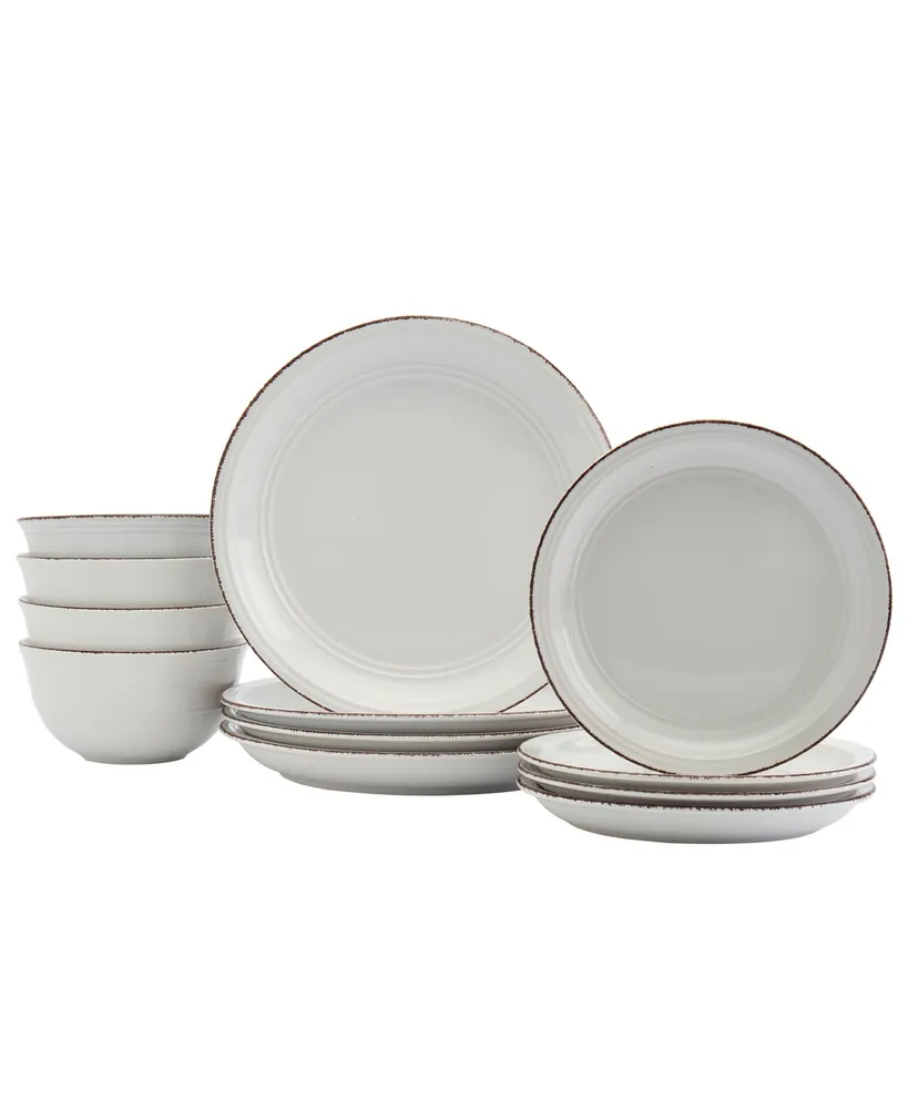 Tabletops Gallery Farmhouse Dinnerware, Set of 12