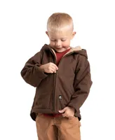 Toddler Unisex Lined Softstone Hooded Coat