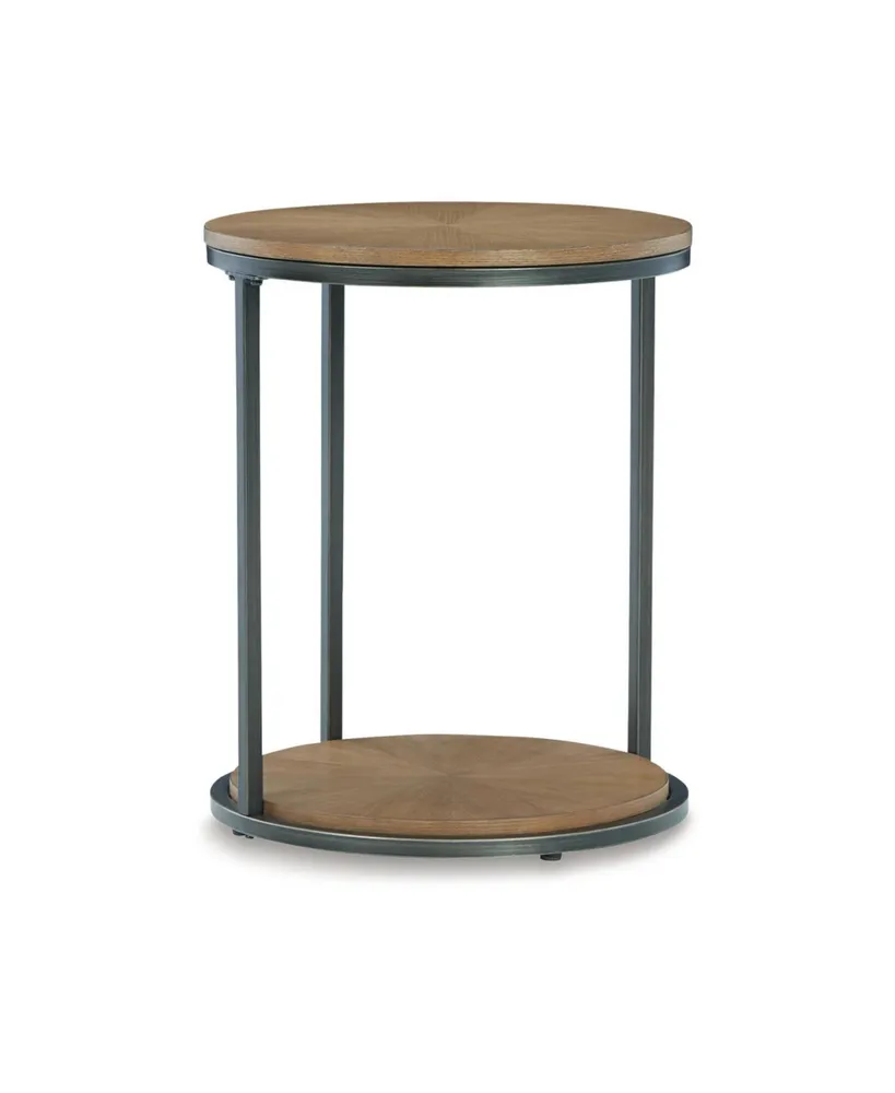 Fridley Round End Table