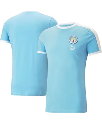 Men's Puma Sky Blue Manchester City ftblHeritage T-shirt